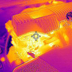 FLIR TG297 IR-termometer, 160x120 px, ficklampa, bluetooth