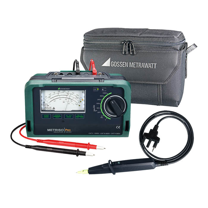 Gossen Metrawatt Metriso Pro Isolationsprovare, 50/100/250/500/1000V