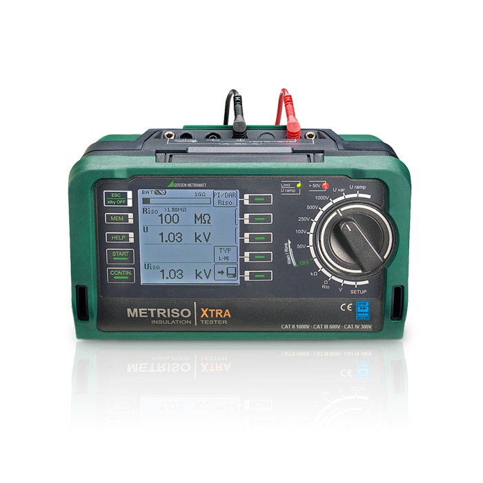 Gossen Metrawatt Metriso Xtra Isolationsprovare 50/100/250/500/1000V