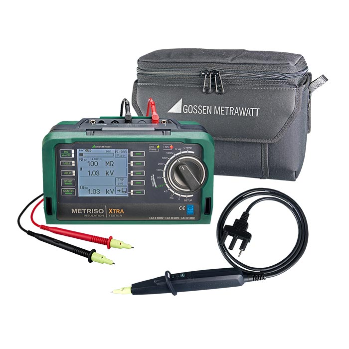 Gossen Metrawatt Metriso Xtra Isolationsprovare 50/100/250/500/1000V