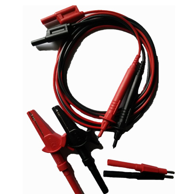 Avsäkrat Sladdset, 1Kv, Cat III, 2 meter, 2-Pack