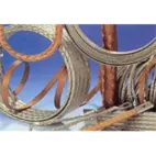 Rund Cu-fläta med PVC-isolering