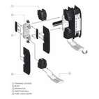 Täcksidor säkringshållare NH