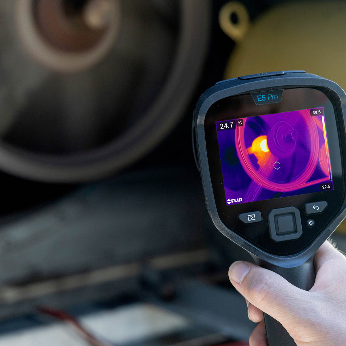 FLIR E5 Pro Värmekamera, 160 x 120 pixlar, -20°C till +400°C