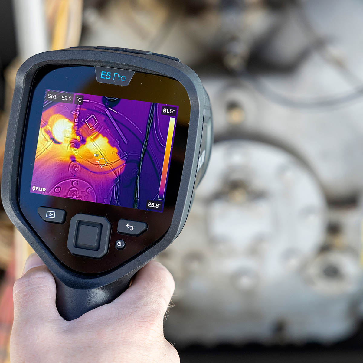 FLIR E5 Pro Värmekamera, 160 x 120 pixlar, -20°C till +400°C