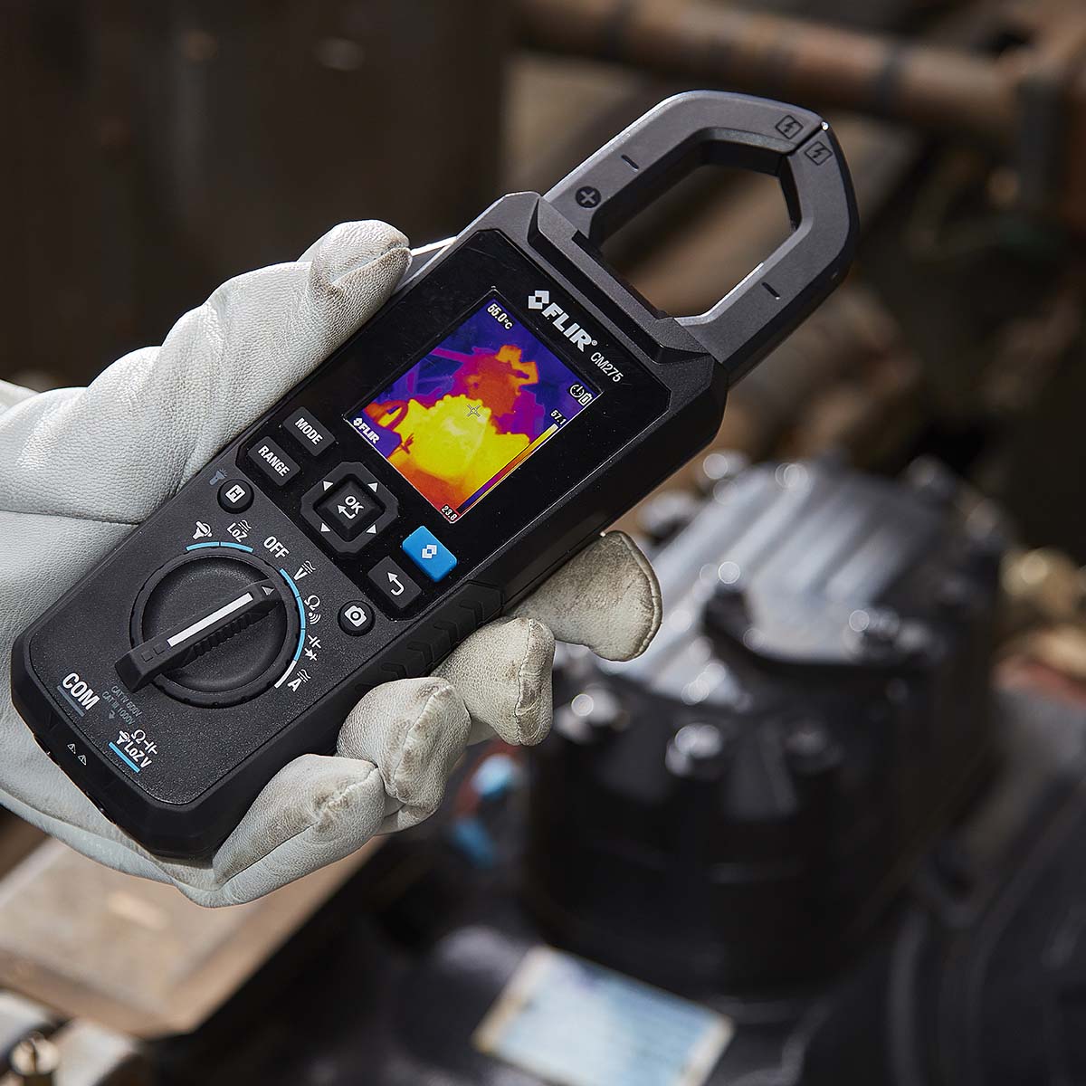 FLIR CM275 Strömtång med värmekamera och logger