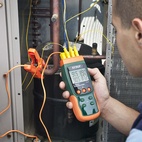 EXTECH SDL200 - 4-kanals termometer SD Logger