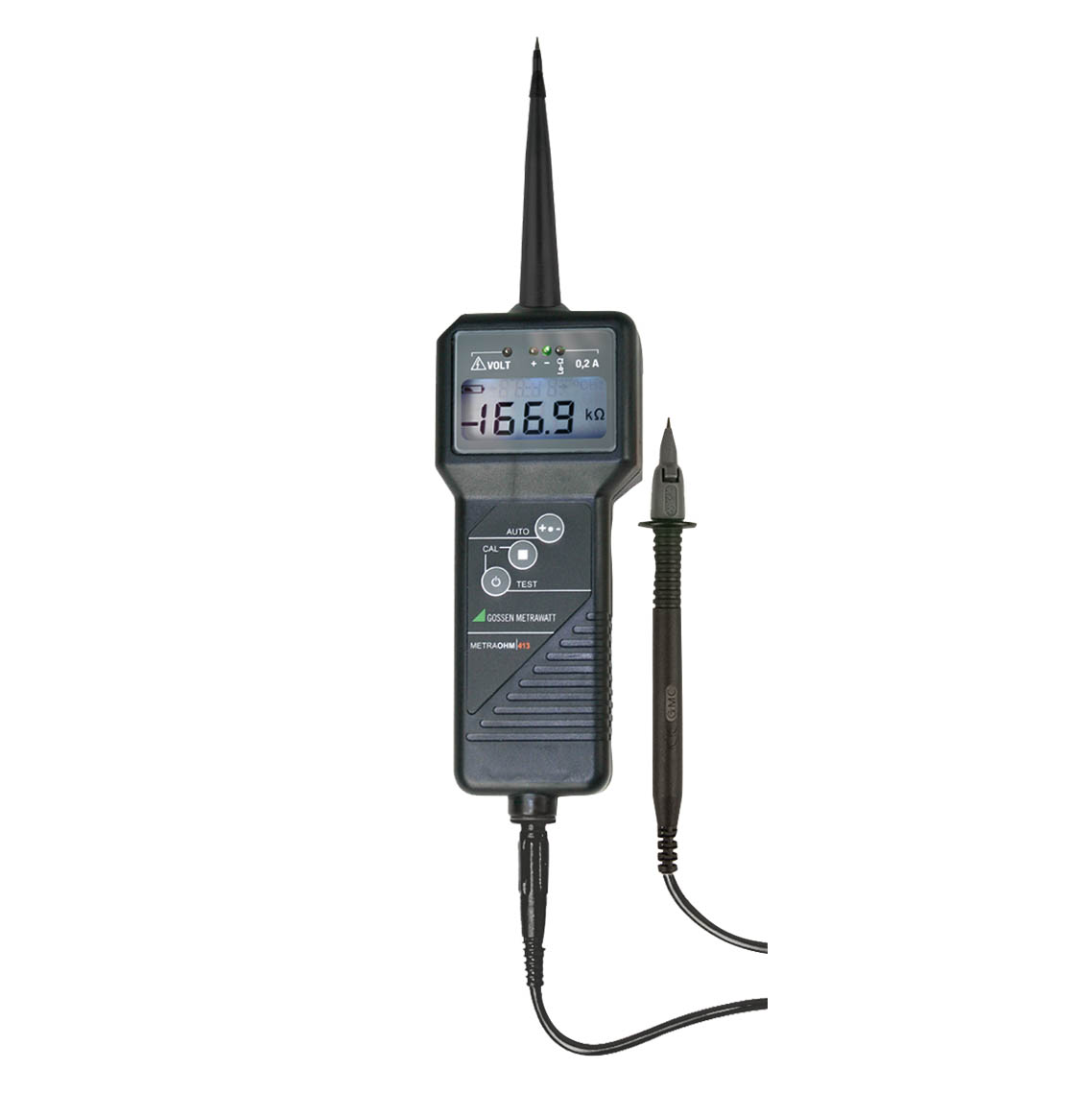 Gossen Metrawatt Metraohm 413 Digital låg-ohmsmätare