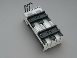 32432 Adapterpl. 25A, 2 DIN skenor, 90x200mm. Sys 60