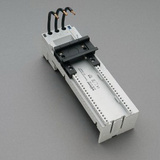 32456 Adapterpl. 63A, 1 DIN skena, 63x200mm. Sys 60