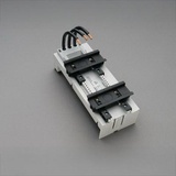 32446 Adapterpl. 32A, 2 DIN skenor, 81x200mm. Sys 60