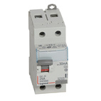 Legrand DX3-ID 25A, 2P, 30mA jordfelsbrytare med ReStart/Autotest