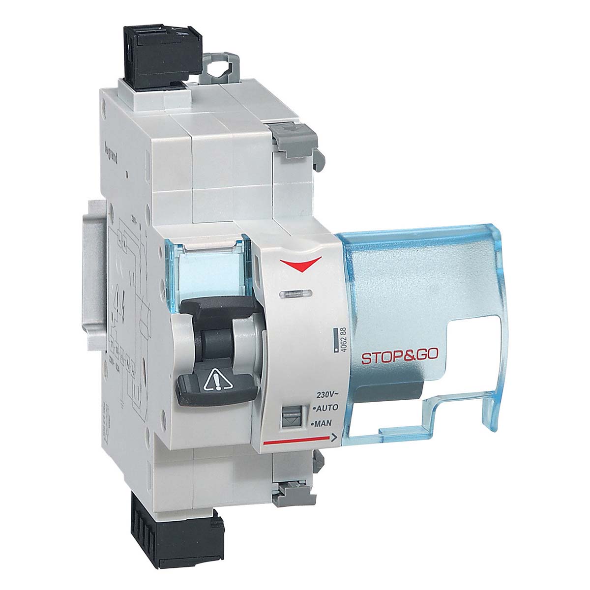 Legrand DX3-ID 25A, 2P, 30mA jordfelsbrytare med ReStart/Autotest