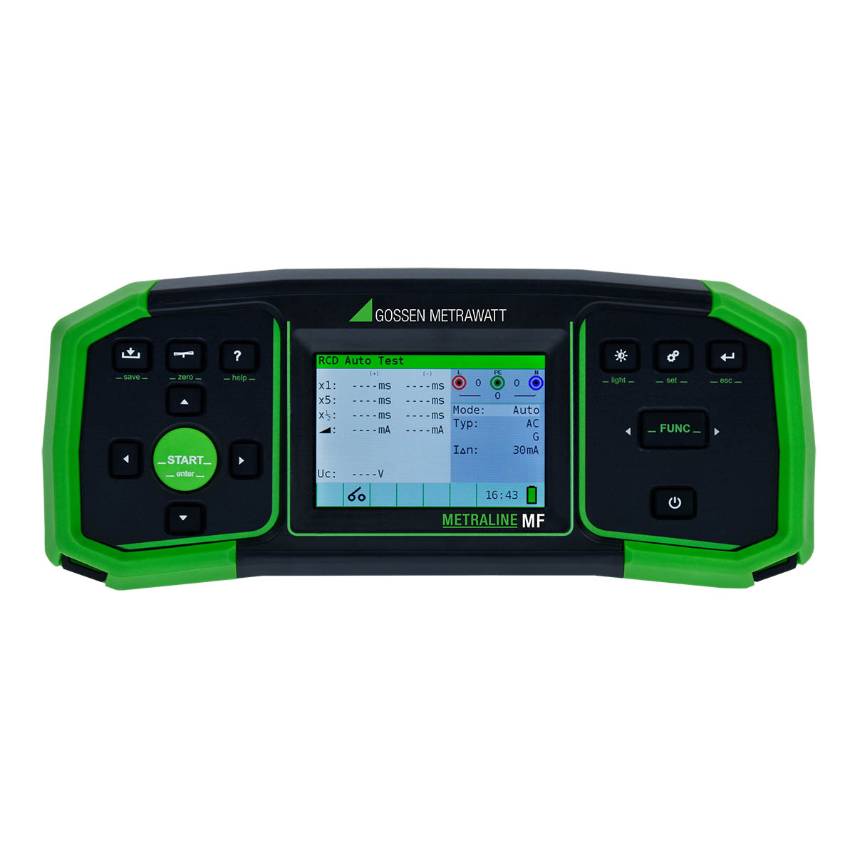 Gossen Metrawatt Metraline MF, multifunktions installationstestare