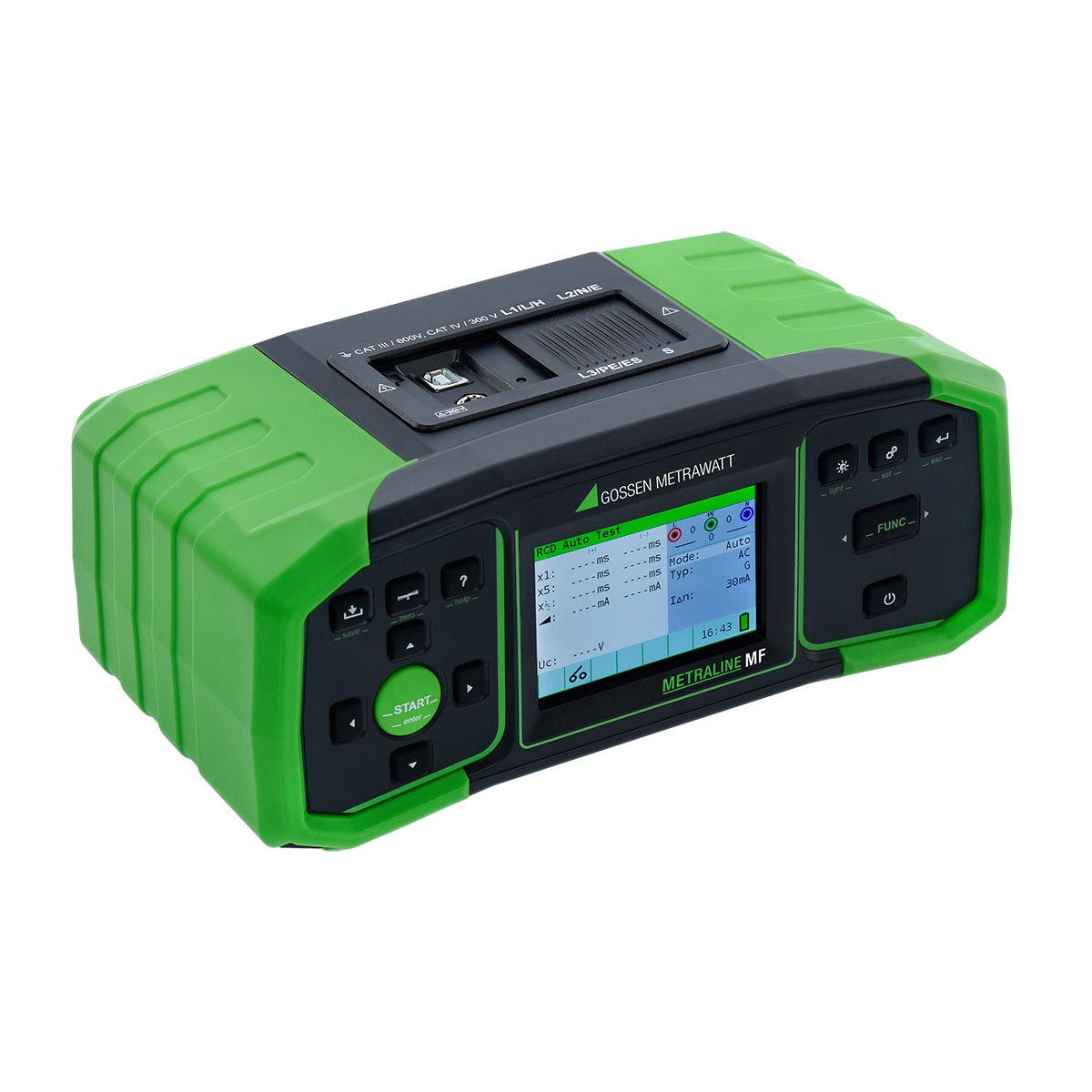 Gossen Metrawatt Metraline MF, multifunktions installationstestare