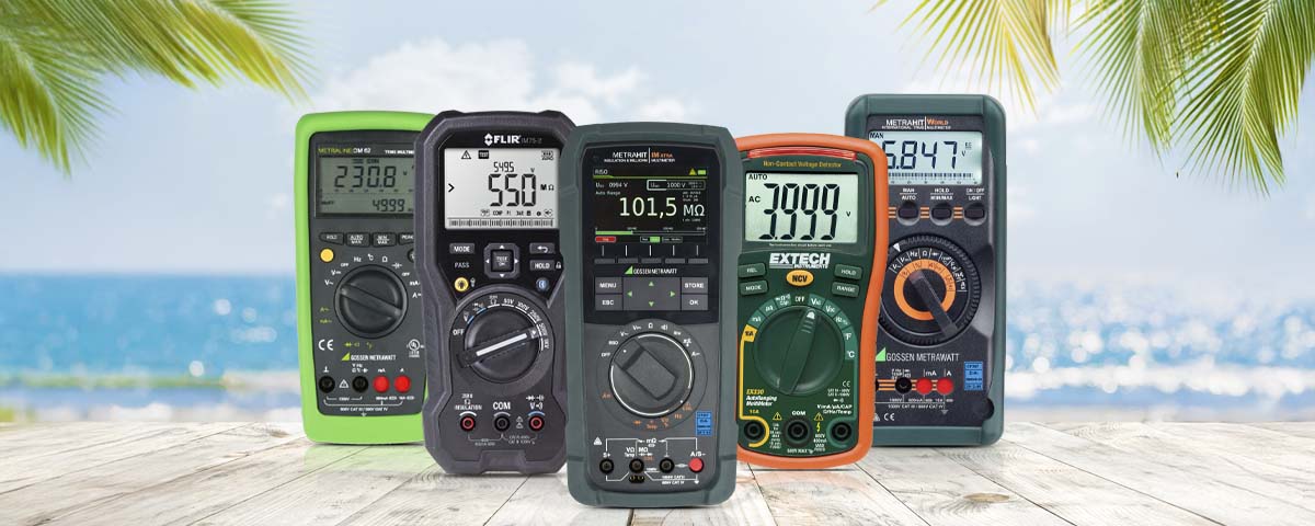 20% Rabatt på alla multimeter | Nya uttagsposter | Handla online