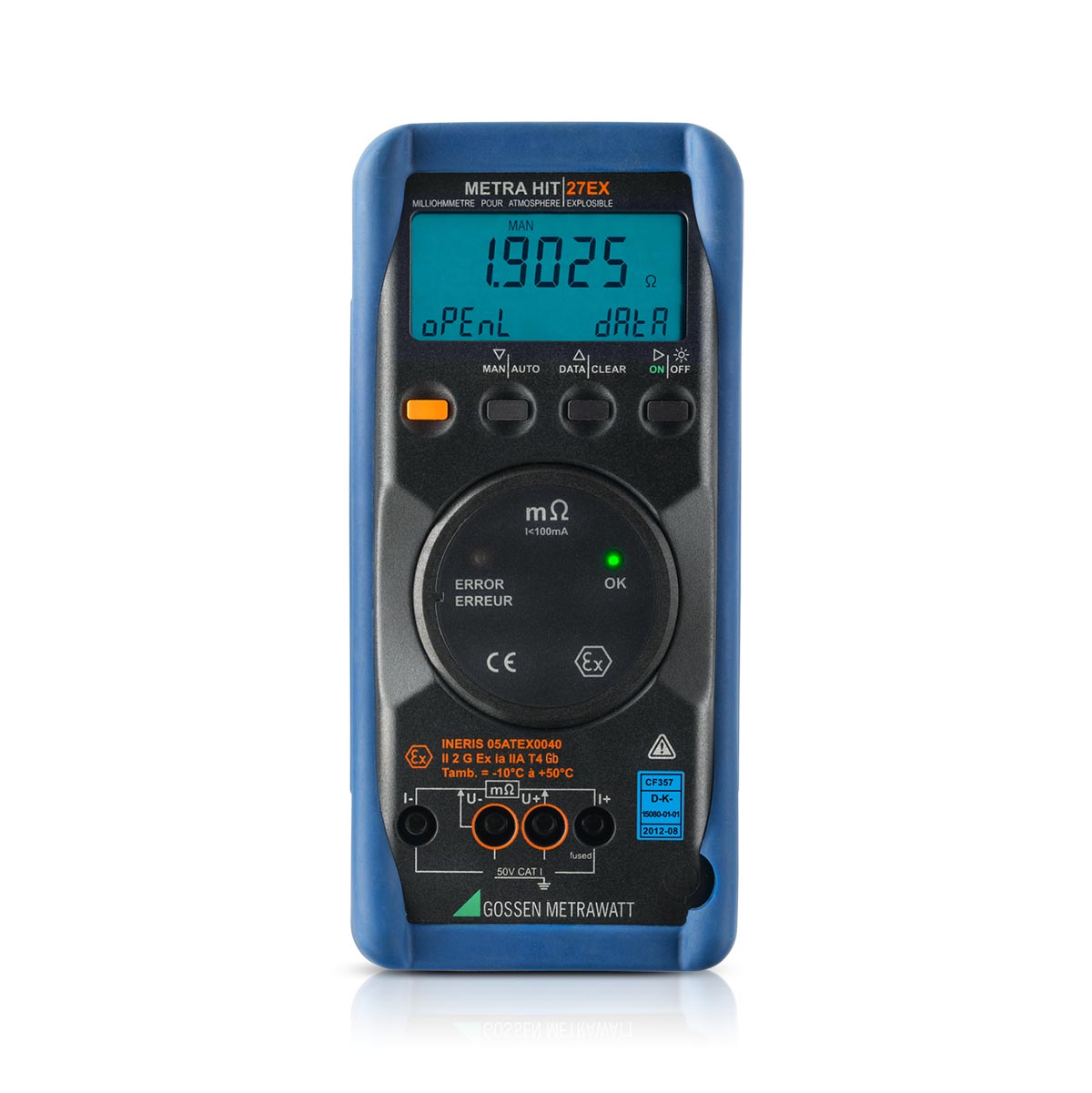 Gossen Metrawatt Metrahit 27 Ex Milliohmmeter