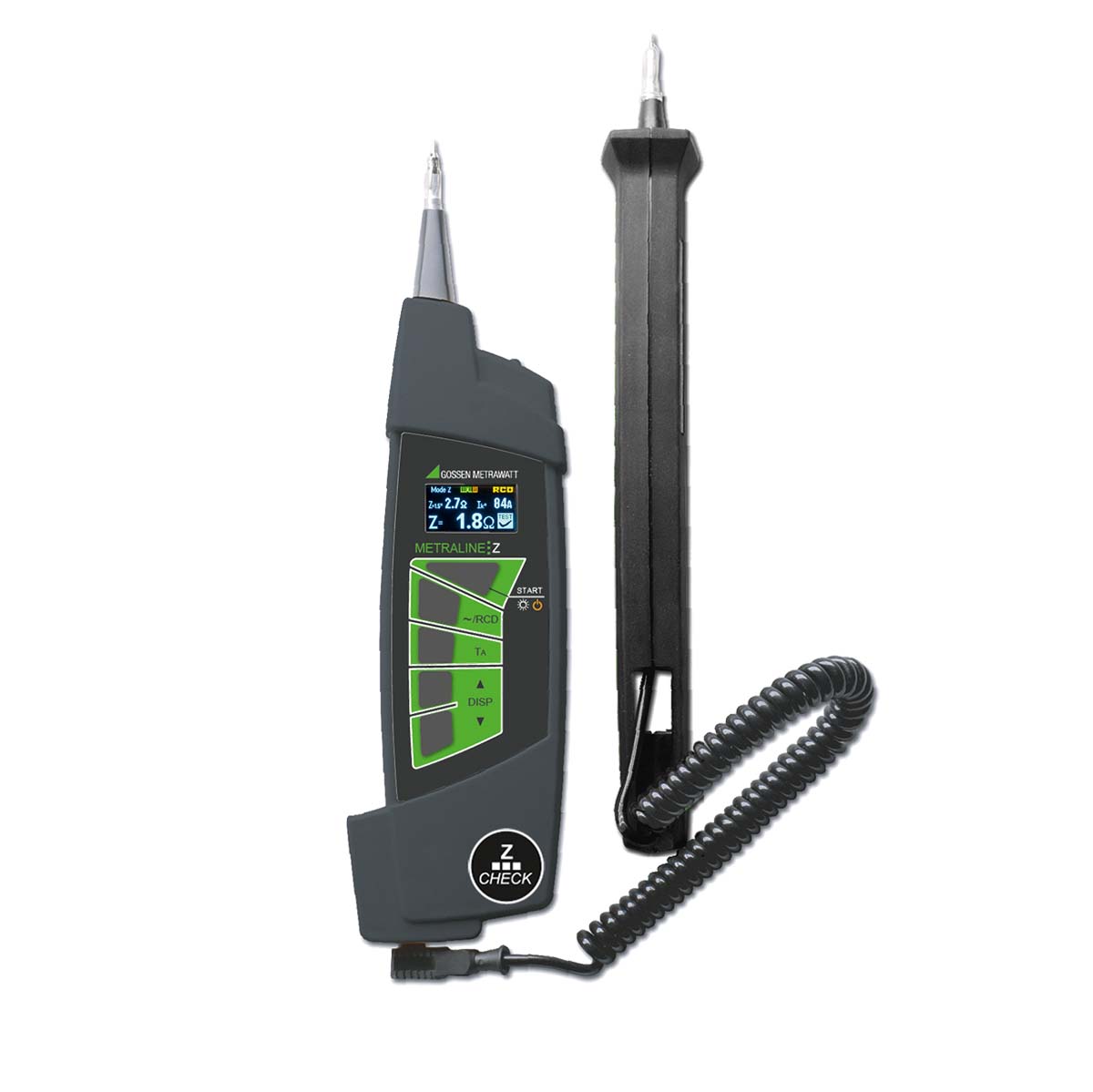 Gossen Metrawatt Metraline Z-Check, loopimpedans-testare