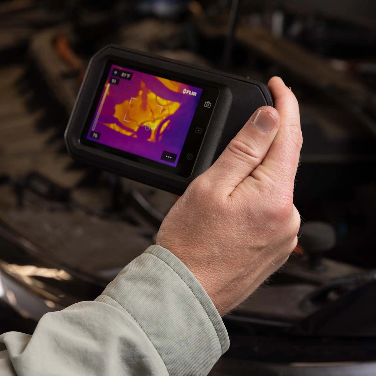 FLIR C8 Värmekamera, 320 x 240 pixlar, -20°C till +450°C