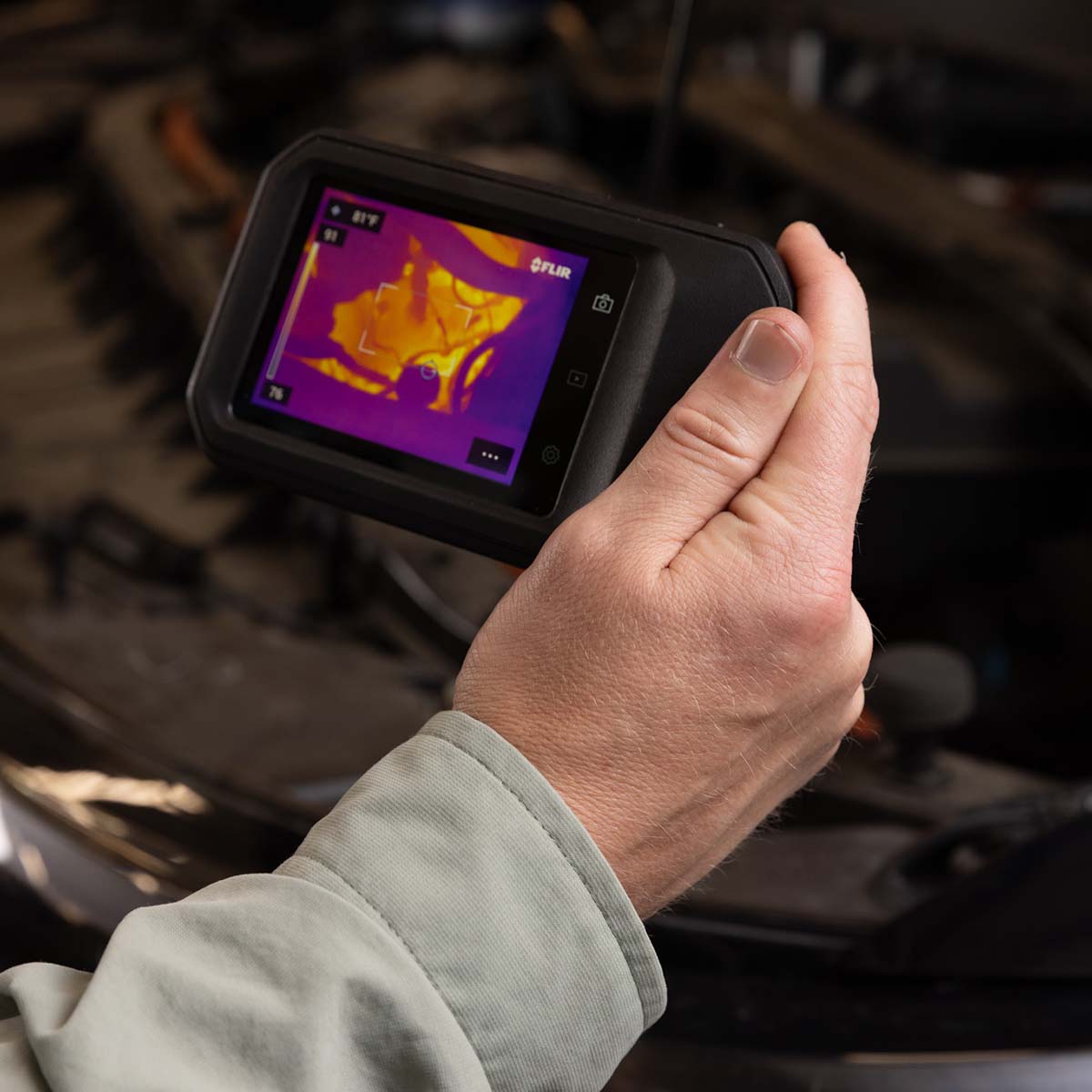 FLIR C8 Värmekamera, 320 x 240 pixlar, -20°C till +450°C