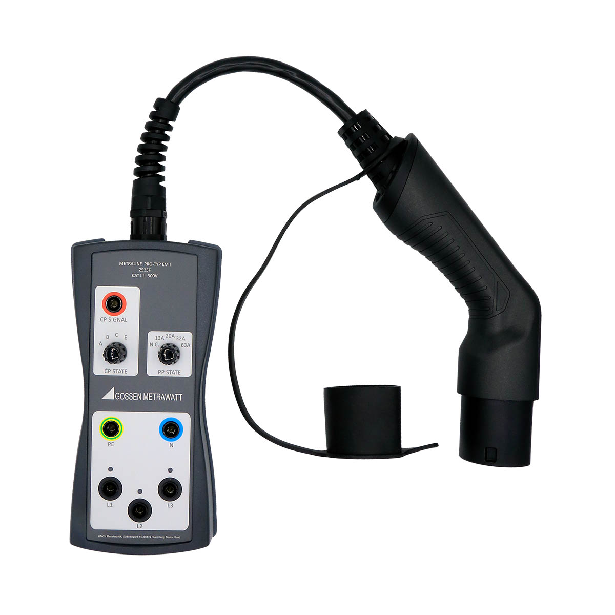 Gossen Metrawatt Metraline PRO-TYP EM I testadapter