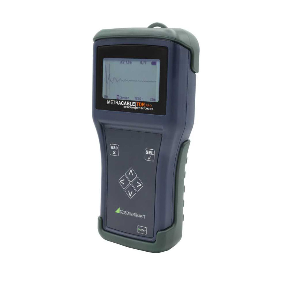 Gossen Metrawatt Metracable TDR PRO Reflektometer, TDR-mätare, 14km