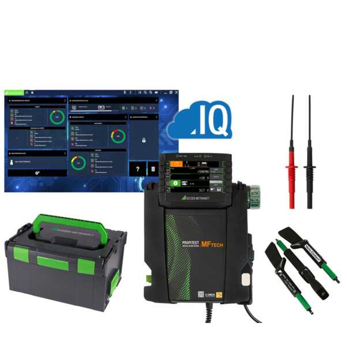 Gossen Metrawatt Profitest MF TECH installationstestare - Starter-set