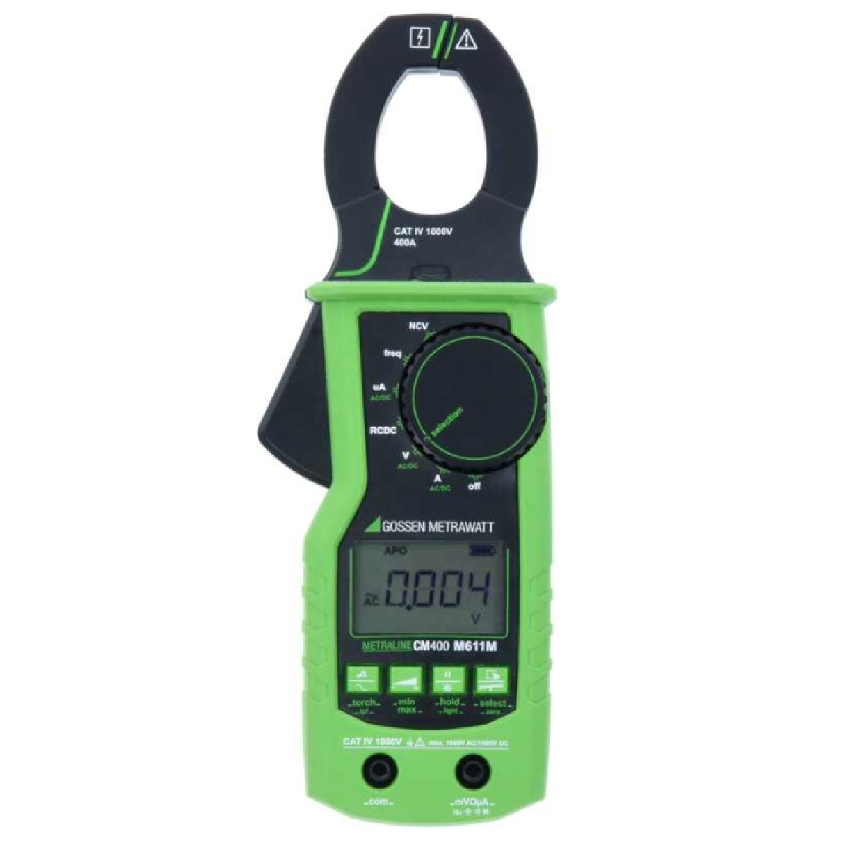 Gossen Metrawatt Metraline CM 400 strömtång AC/DC-strömmätning, 400A