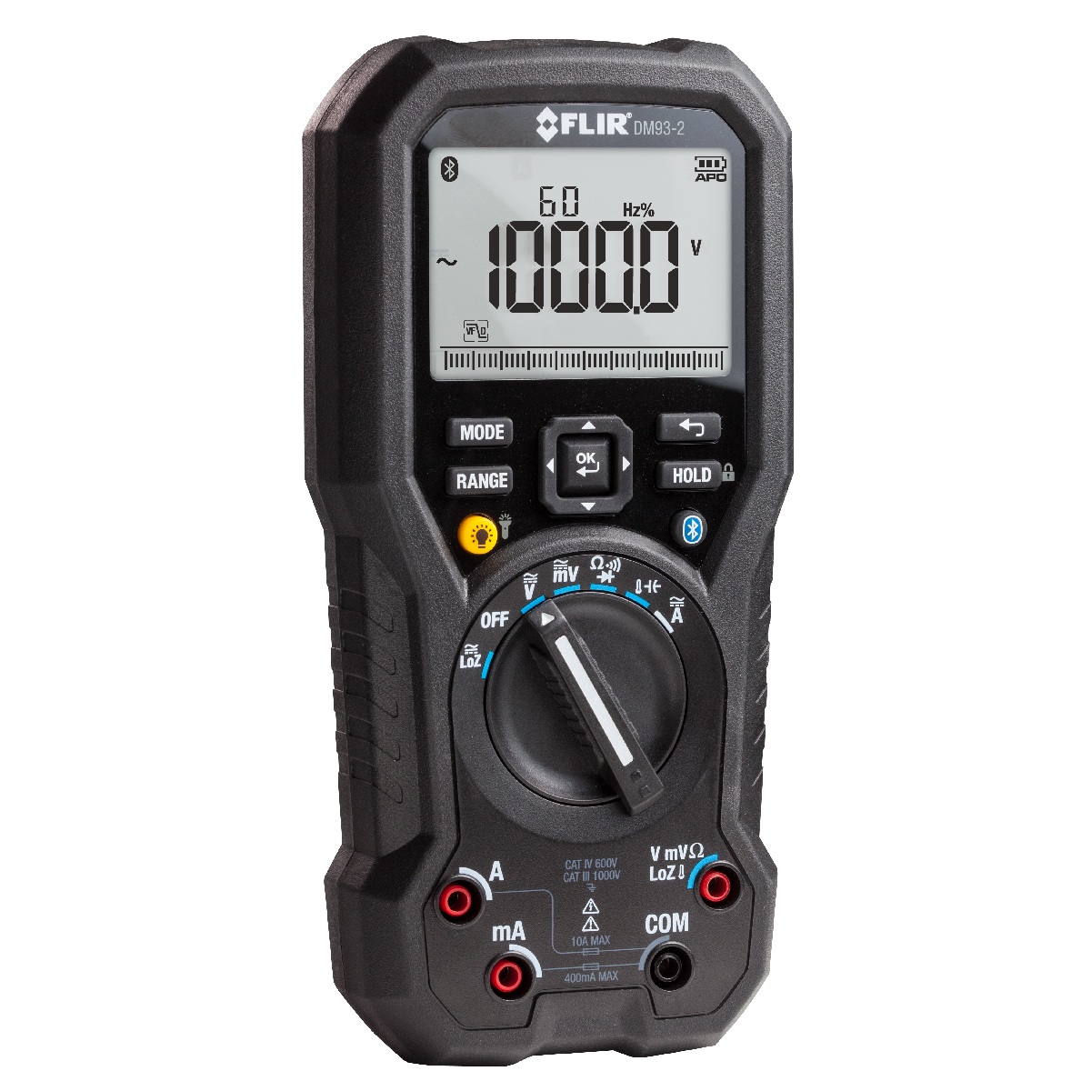 FLIR DM93-2 Industriell digital multimeter med METERLiNK