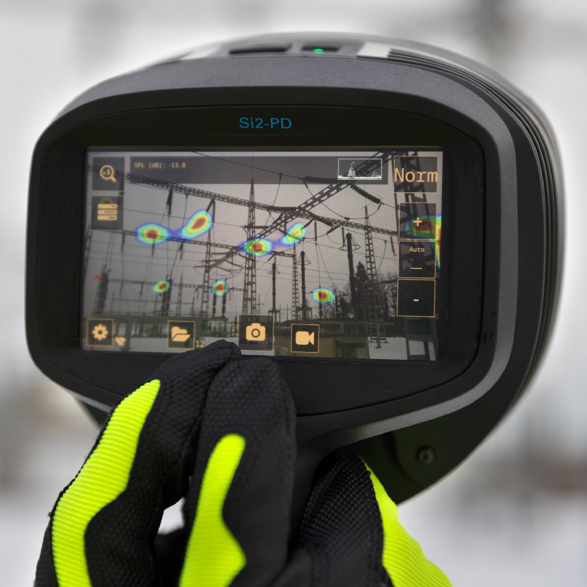 FLIR Si2-PD akustisk bildkamera för detektering av partiell urladdning