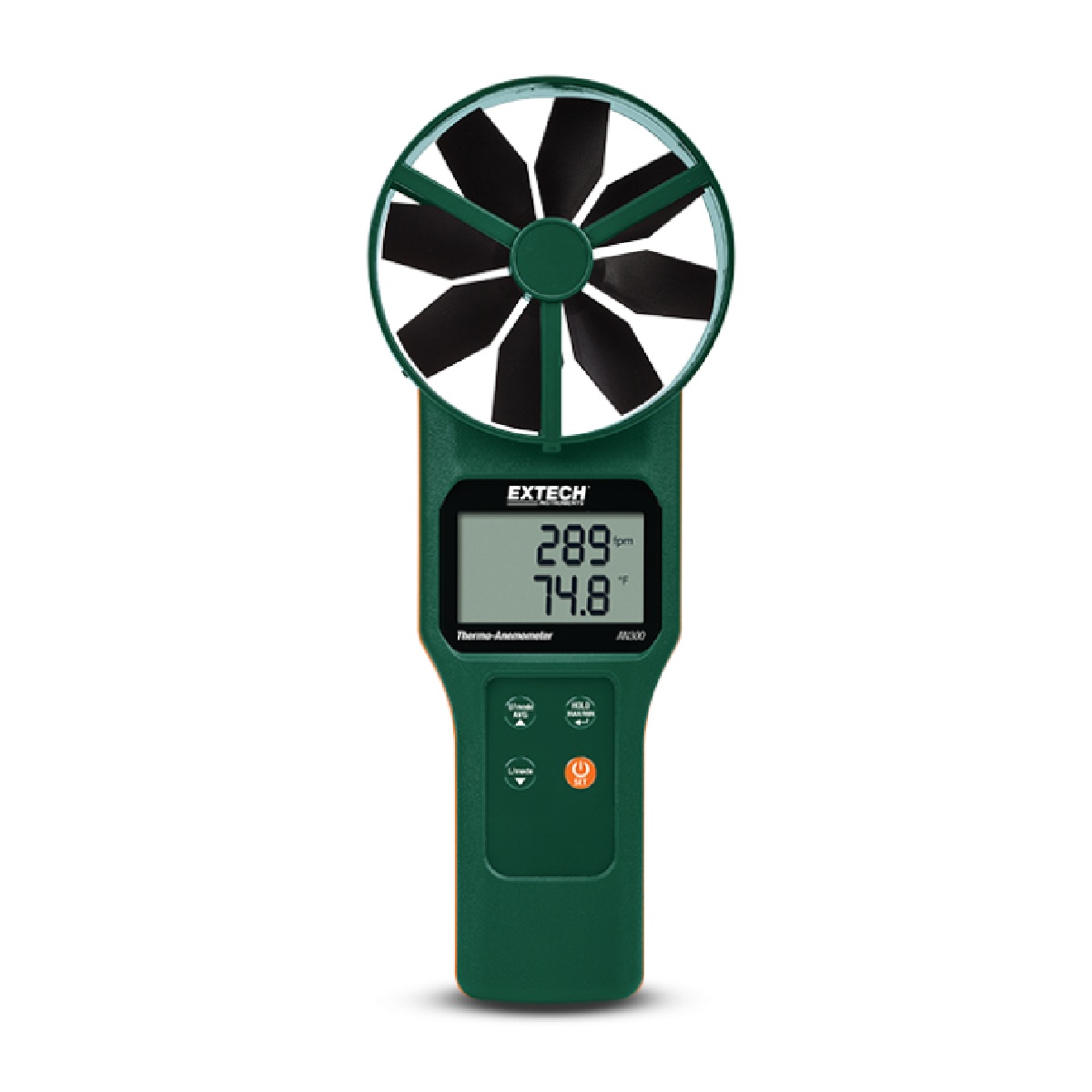 EXTECH AN300 - Stor Termo-Anemometer CFM/CMM