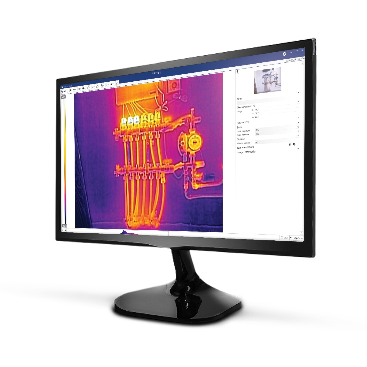 FLIR Thermal Studio, Mjukvara