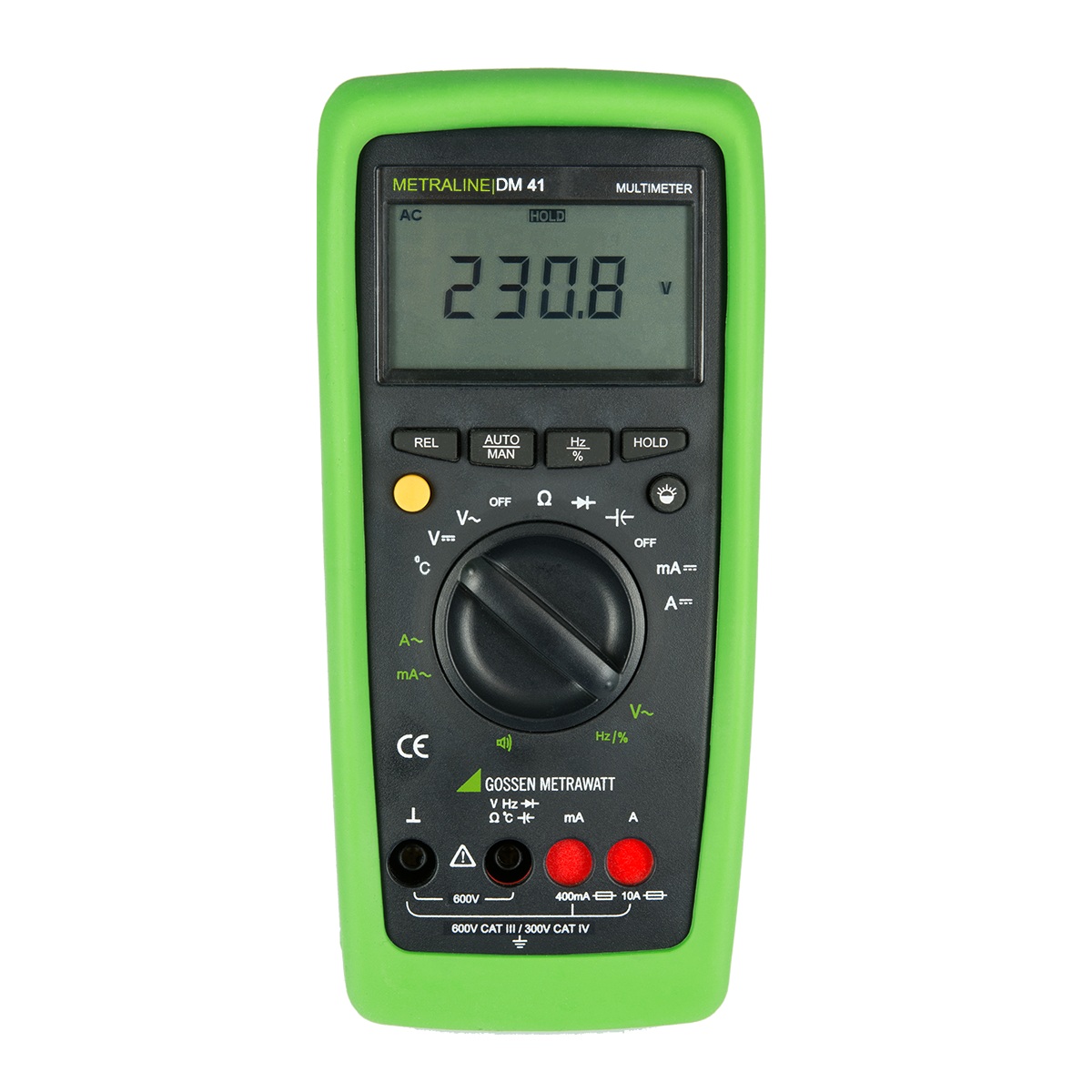 Gossen Metrawatt Metraline DM41 Digital multimeter 600V, 10A, 500kHz