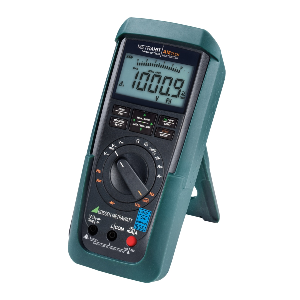 Gossen Metrawatt Metrahit AM TECH+GH TRMS multimeter, 12 000 siffror
