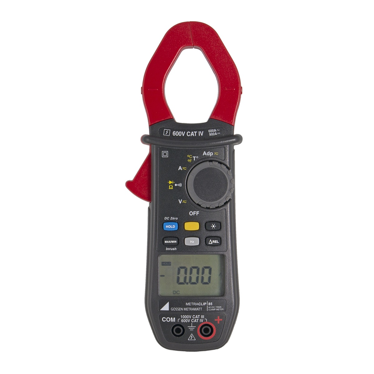 Gossen Metrawatt Metraclip 85 Strömtång, handmultimeter, 600 V CAT IV