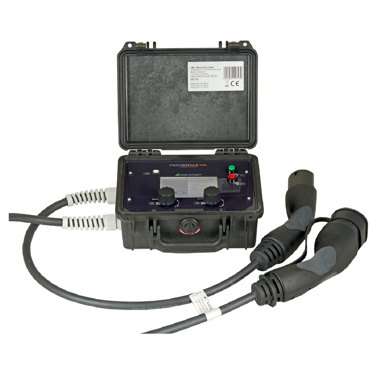 Gossen Metrawatt Profitest H+E TECH nätanalysator e-fordon - laddare