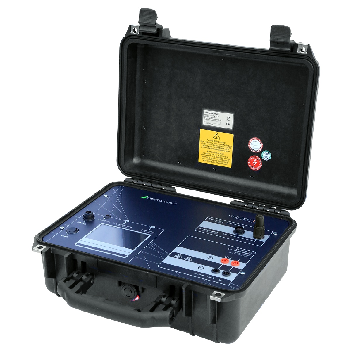 Gossen Metrawatt Profitest PV1500 PV-testare med analys