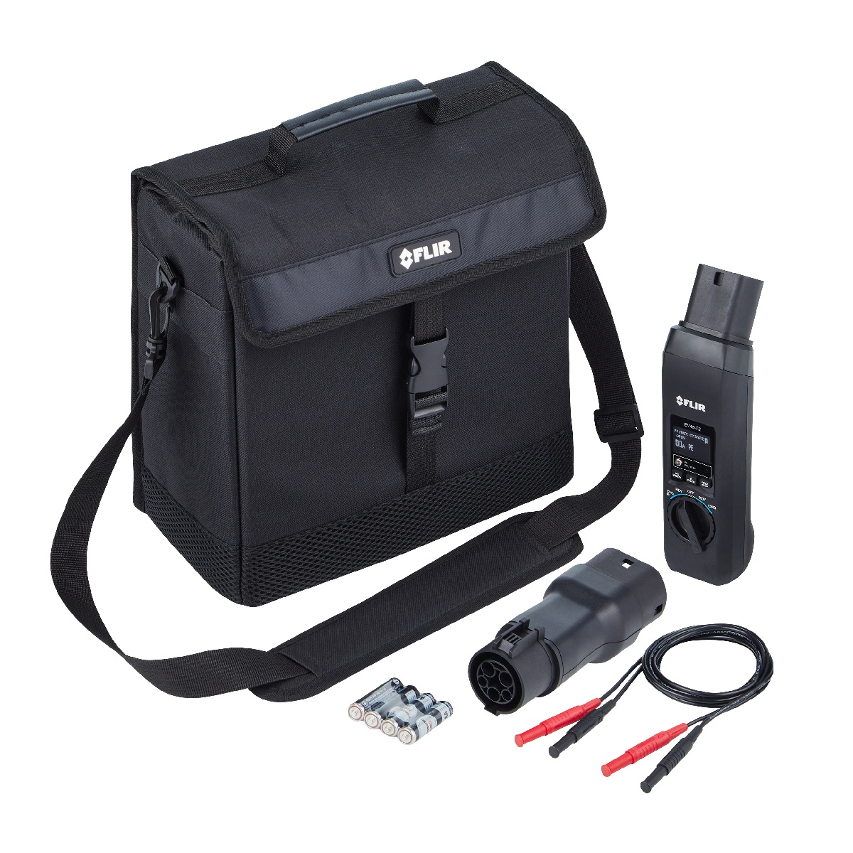 FLIR EV45-T2 Testadapter för elbilsladdare m typ 2-kont. & typ 1 omvan