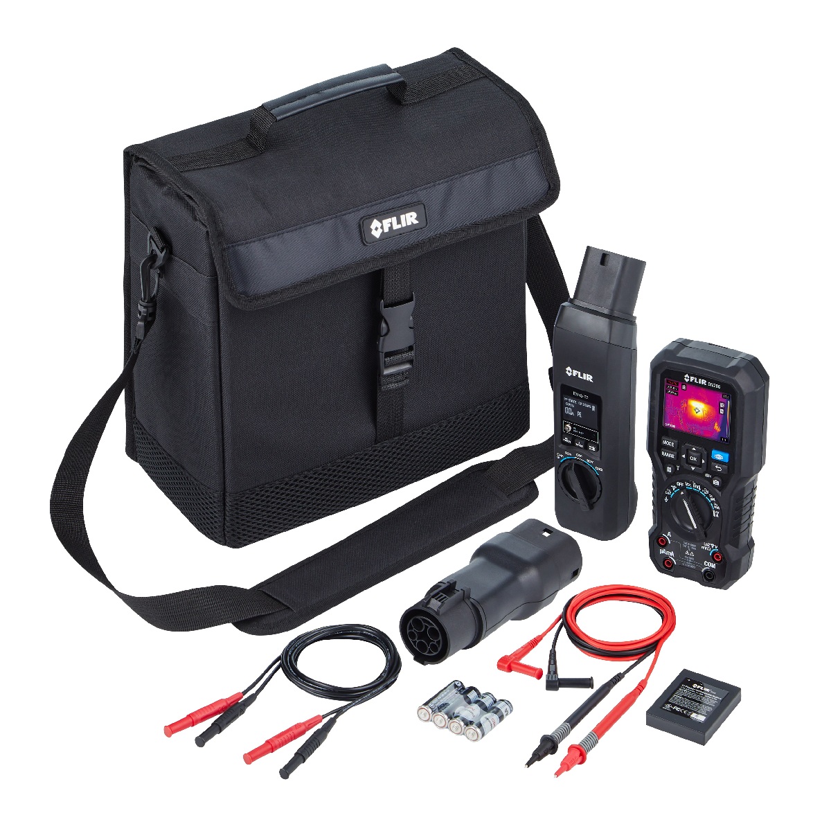 FLIR EV-KIT-2 för elbilsladdare med EV45-T2, DM286 och testkablar