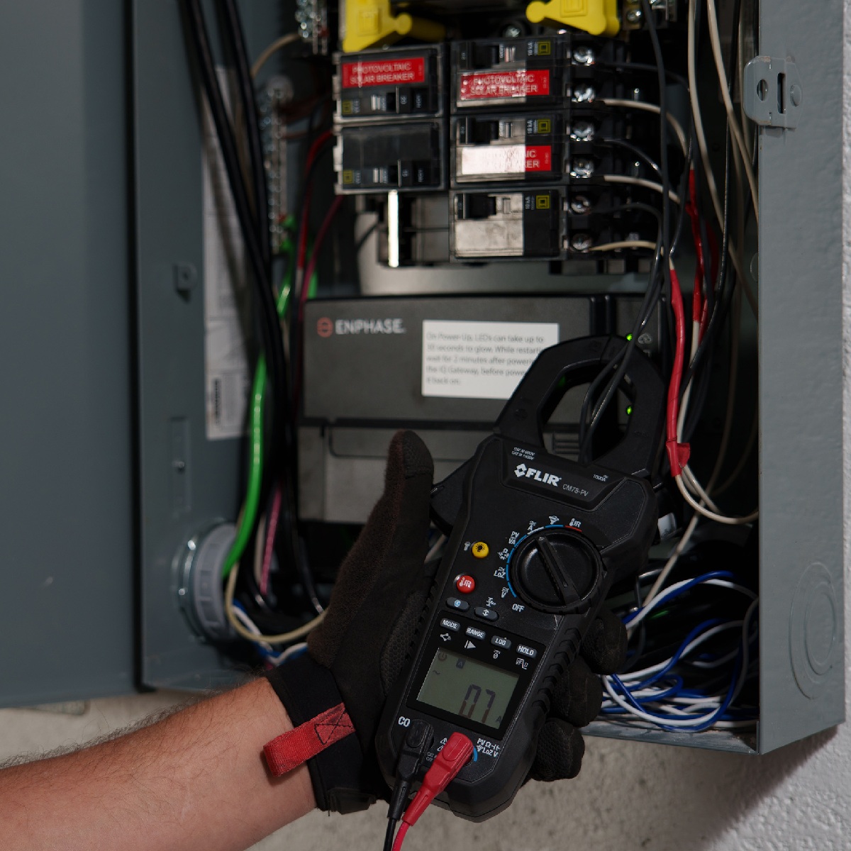 FLIR CM78-PV CAT III 1500 V strömtång för solenergi