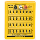 EXTECH 380400 - Resistans substitutions låda