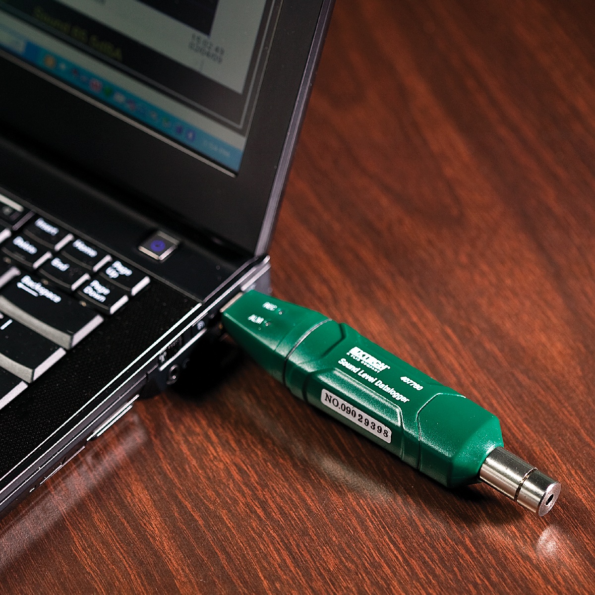 EXTECH 407760 - USB-ljudnivådatalogger