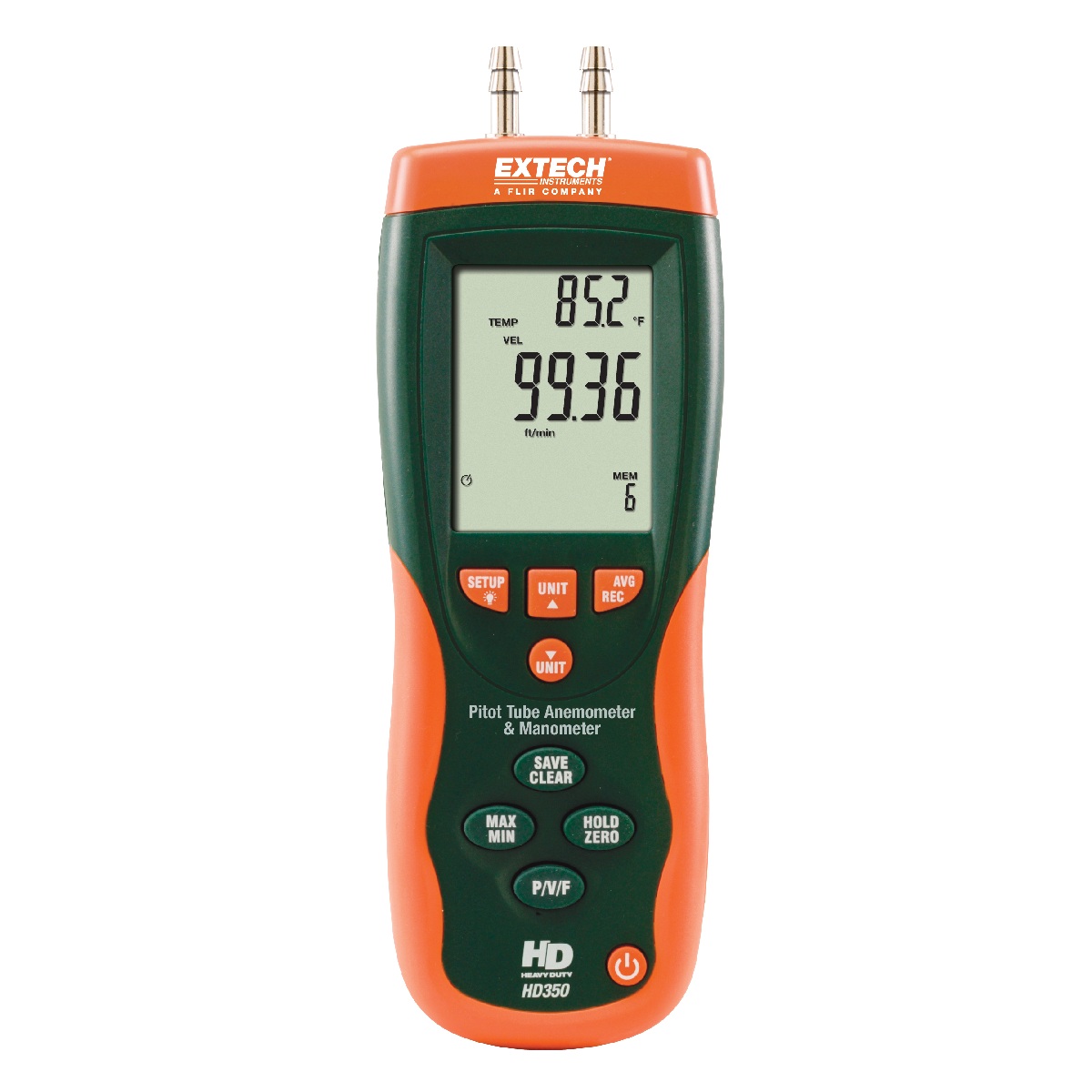 EXTECH HD350 - Manometer, luftflöde