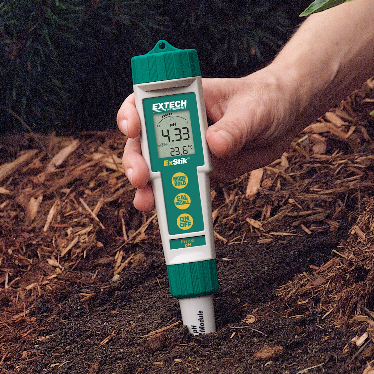 EXTECH PH100 - vattentät ExStik pH mätare