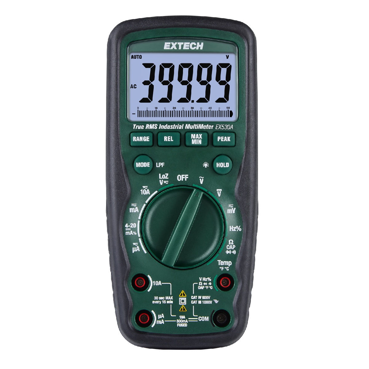 EXTECH EX530A - Robust True RMS industrimultimeter
