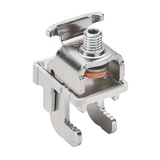 33765 Skenklämma för Stl 00 lister, med berör.skydd.IP20. 185P