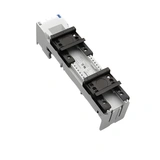 32436 Adapterpl. 25A, 2 DIN, ansl.kläm, 45x200mm. Sys60