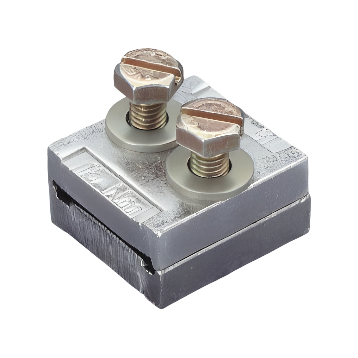 01990 Skarvklämma för 20-30x5,10mm skena, L= 40mm