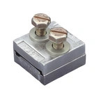 01990 Skarvklämma för 20-30x5,10mm skena, L= 40mm