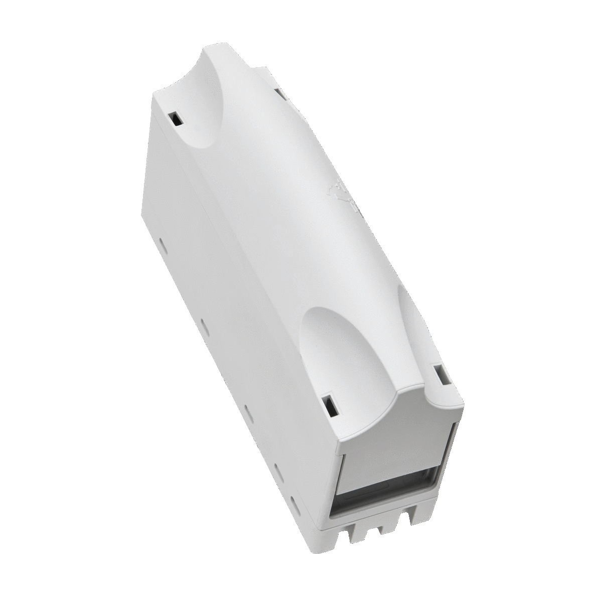 01593 Ansl.platta, 3-pol, inkl.kåpa, för 6-50mm2. Sys CrossBoard